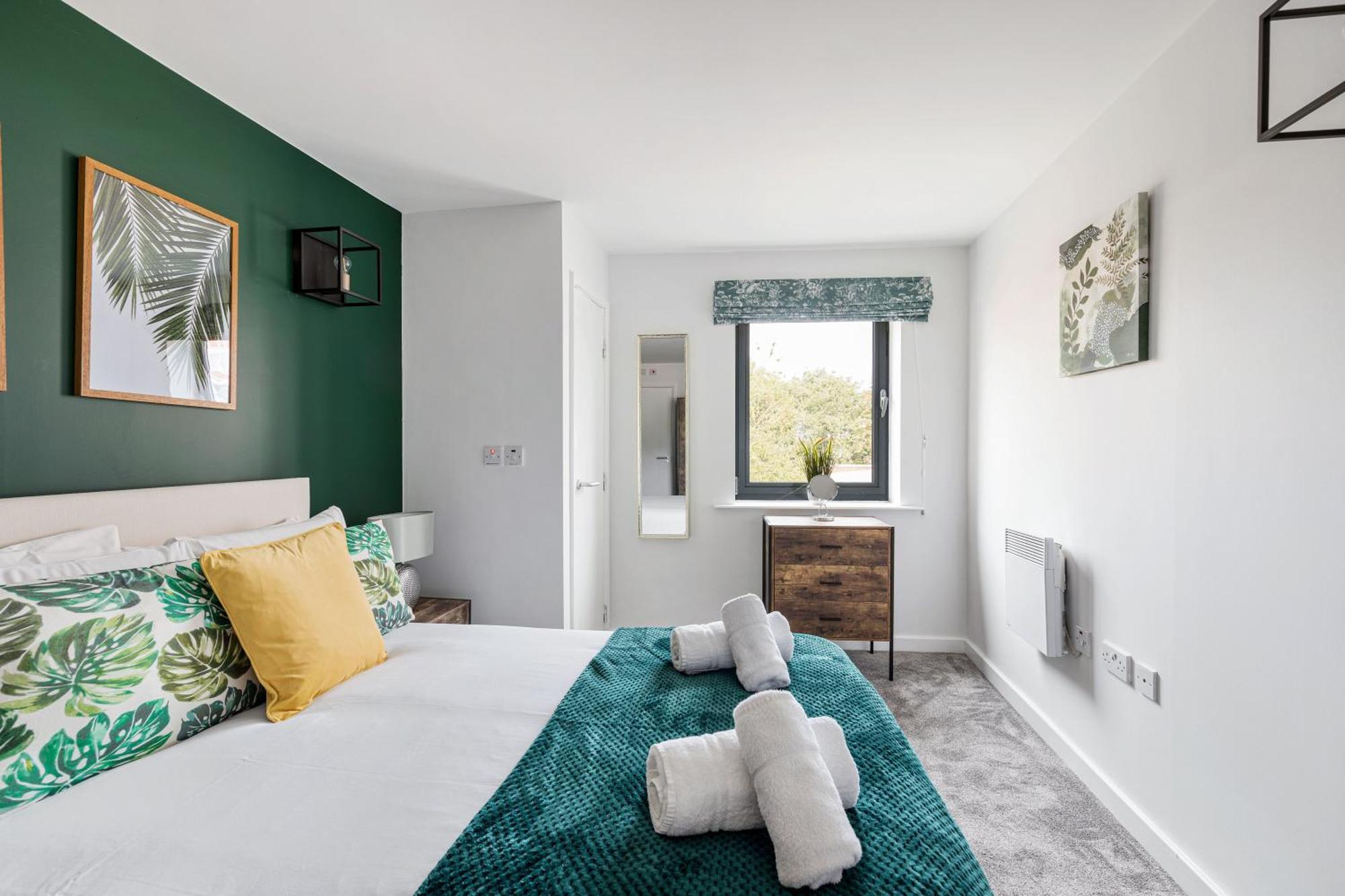 2bedroom 2bathroom Large Modern With Balcony At King's Cross London